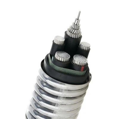 YJLHS 3*300 + 1*150mm² 0.6/1KV Rare Earth Aluminju Liga Konduttur XLPE Interlocked Bare Armored Power Cable