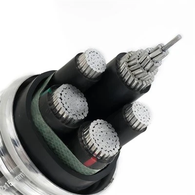 YJLHS XLPE Interlocked Power Cable PVC Rare Earth Aluminju Liga Konduttur XLPE Armored