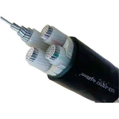 YJLV 0.6/1KV Fabbrika Diretta Retardant tal-Fjammi Kejbil Aluminju Qalba XLPE Insulat PVC Sheath Ram Konduttur XLPE Cable