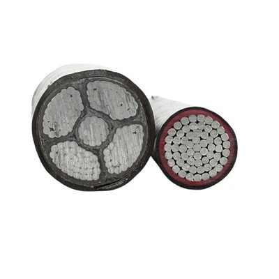 YJLV Vultaġġ Baxx XLPE Insulat PVC Sheath Aluminju Cable Manifattur 25mm 4 Core Armored Cable Aluminju