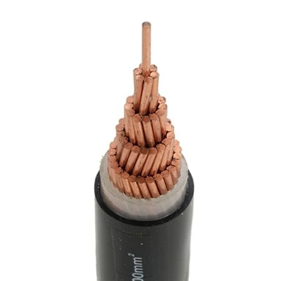 Cable tal-Vultaġġ Baxx tal-qalba tal-aluminju tar-ram YJV KV XLPE iżolat tal-PVC tal-qalba waħda ABC Cable