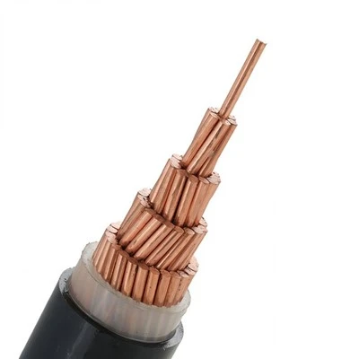 Kejbil ta 'estensjoni tal-enerġija YJV 0.6/1KV XLPE PVC iżolat u konduttur tal-aluminju wieħed